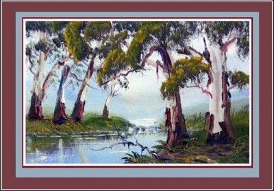 paint gum trees